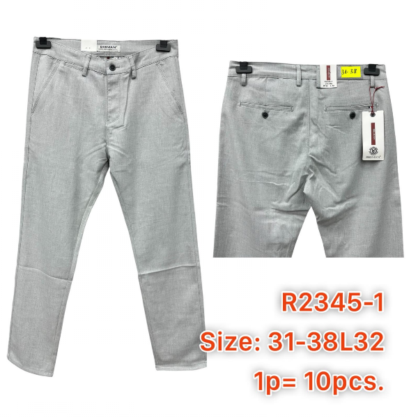 Spodnie męskie jeans Roz 31-38, 1 Kolor .Paczka 10 szt